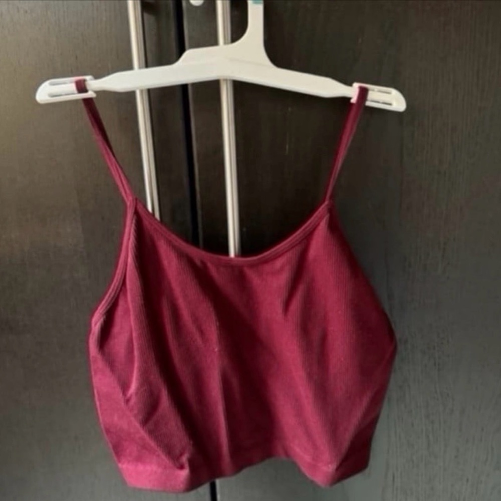 Bozzolo Maroon Camisole Top